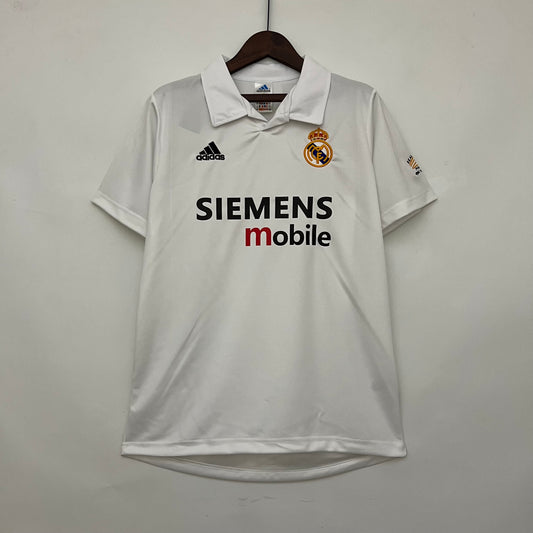 Camisa do Real Madrid l 2002/03 Masculina Torcedor