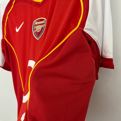 Camisa do Arsenal l 2004/05 Masculina Torcedor