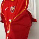 Camisa do Arsenal l 2004/05 Masculina Torcedor