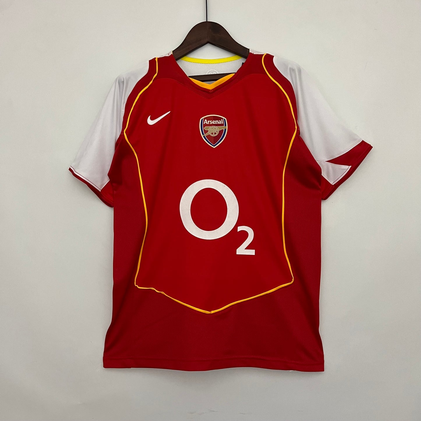 Camisa do Arsenal l 2004/05 Masculina Torcedor