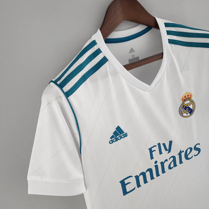 Camisa do Real Madrid l 2017/18 Masculina Torcedor