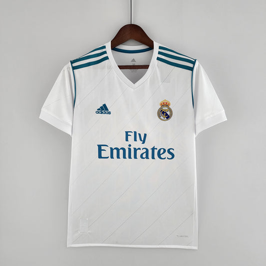 Camisa do Real Madrid l 2017/18 Masculina Torcedor