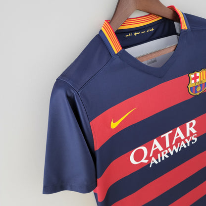 Camisa do Barcelona l 2015/16 Masculina Torcedor