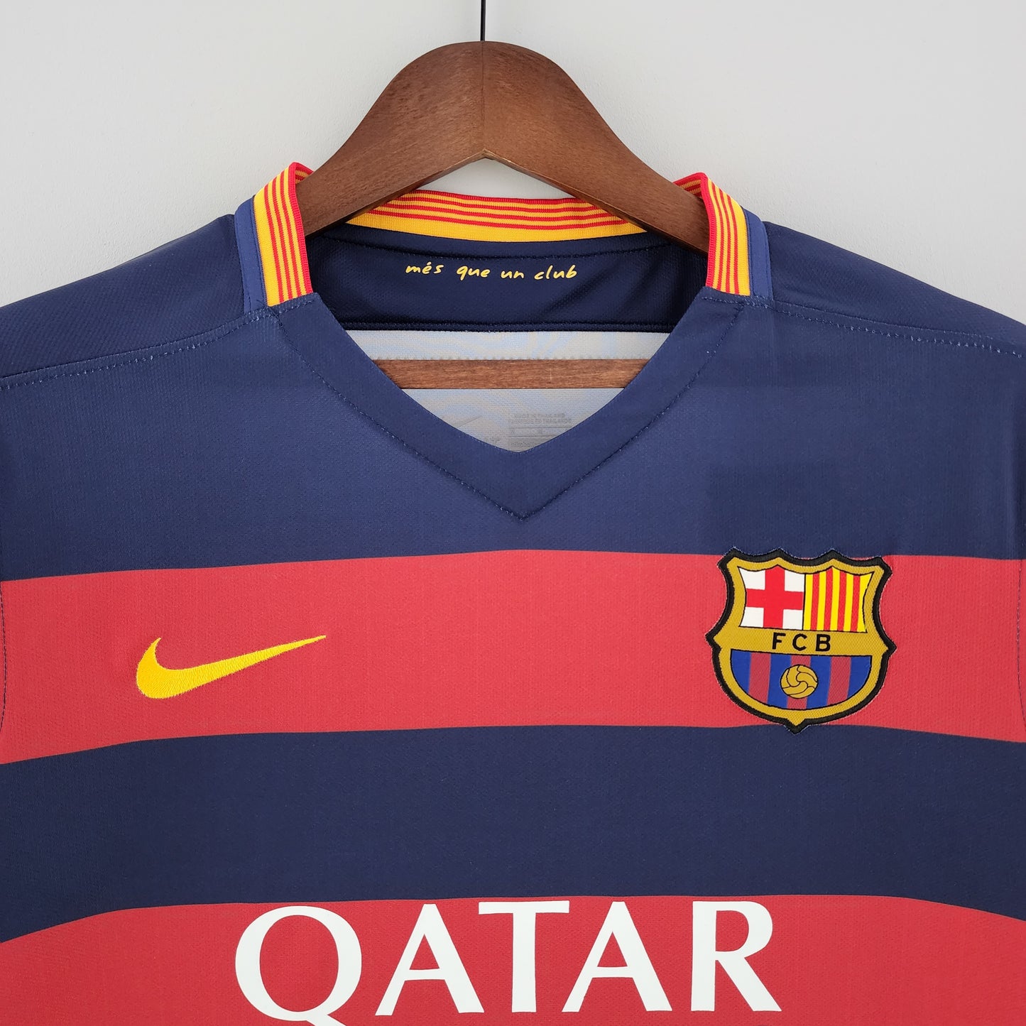 Camisa do Barcelona l 2015/16 Masculina Torcedor