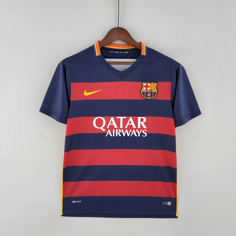 Camisa Barcelona l 2015/16 | Versão Torcedor Masculina