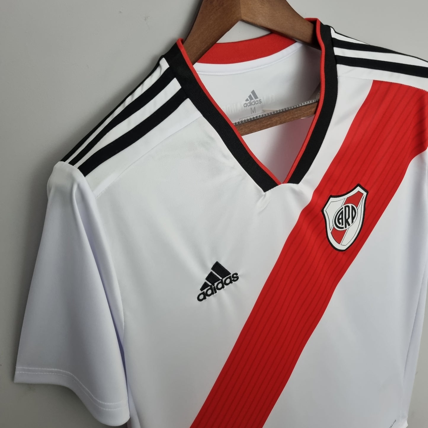 Camisa do River Plate l 2018/19 Masculina Torcedor