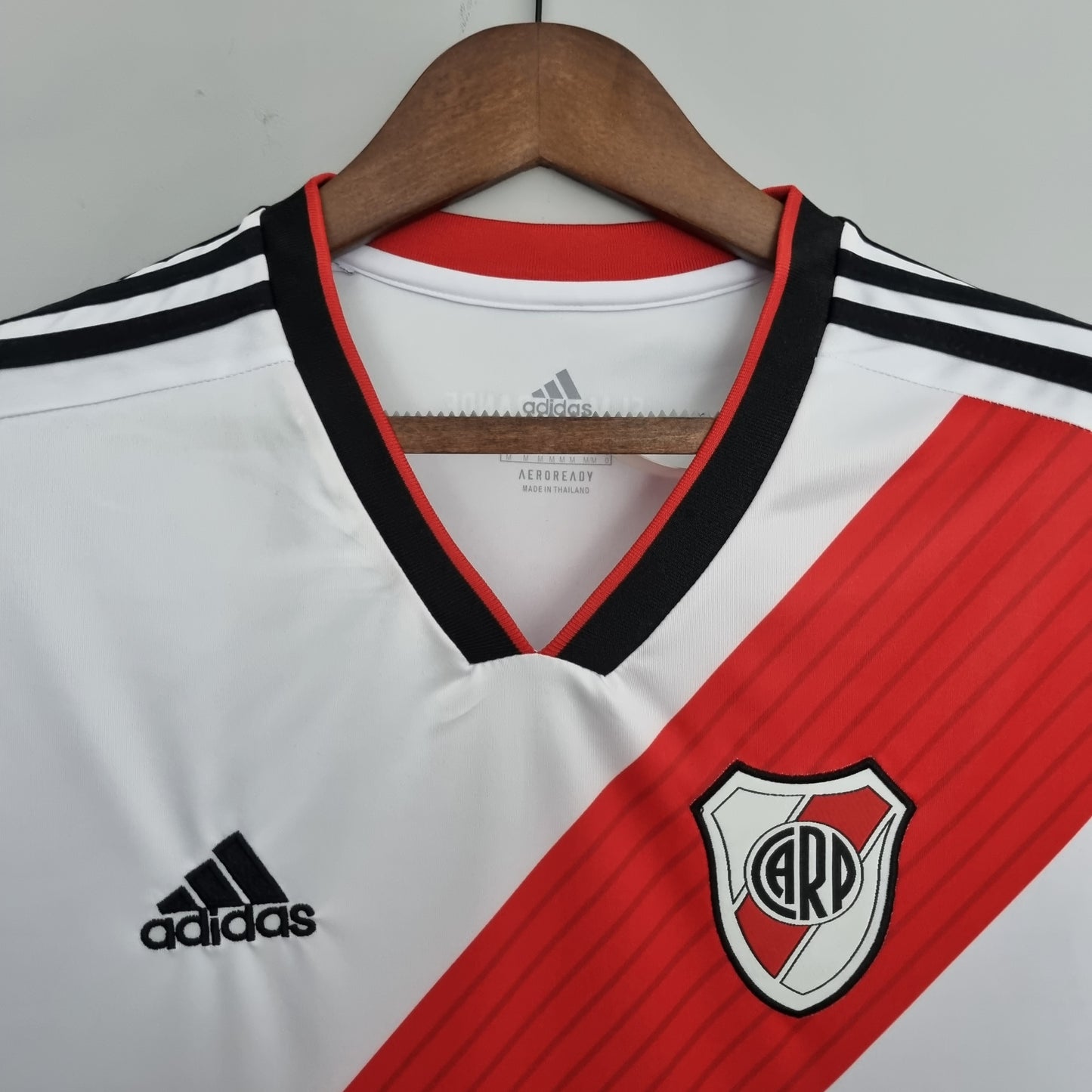 Camisa do River Plate l 2018/19 Masculina Torcedor