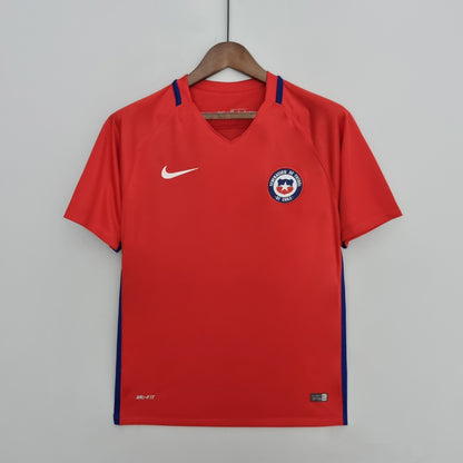 Camisa do Chile l 2016/17 Masculina Torcedor