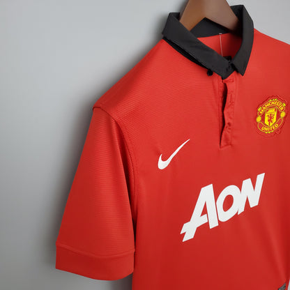 Camisa do Manchester United l 2013/14 Masculina Torcedor