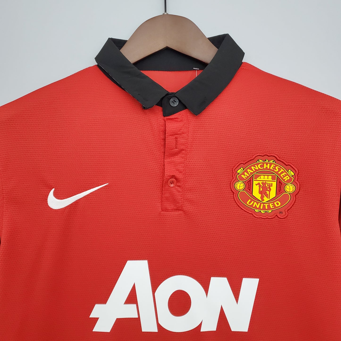 Camisa do Manchester United l 2013/14 Masculina Torcedor