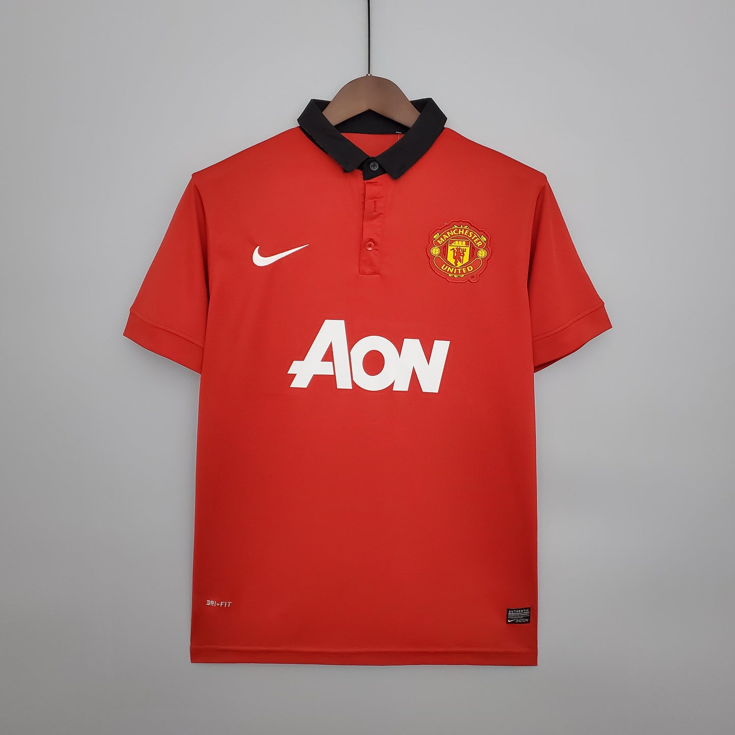 Camisa do Manchester United l 2013/14 Masculina Torcedor