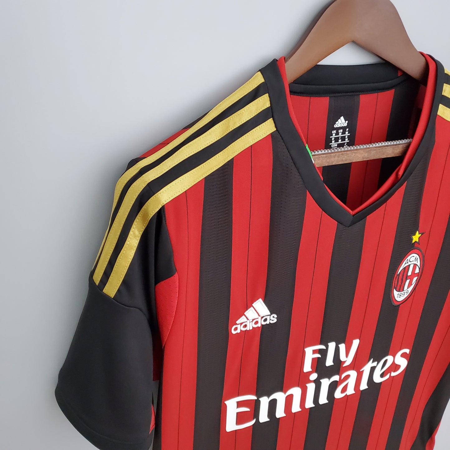Camisa do Milan l 2013/14 Masculina Torcedor