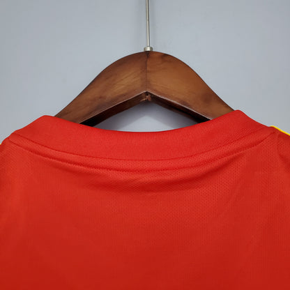 Camisa da Espanha l 2018 Masculina Torcedor