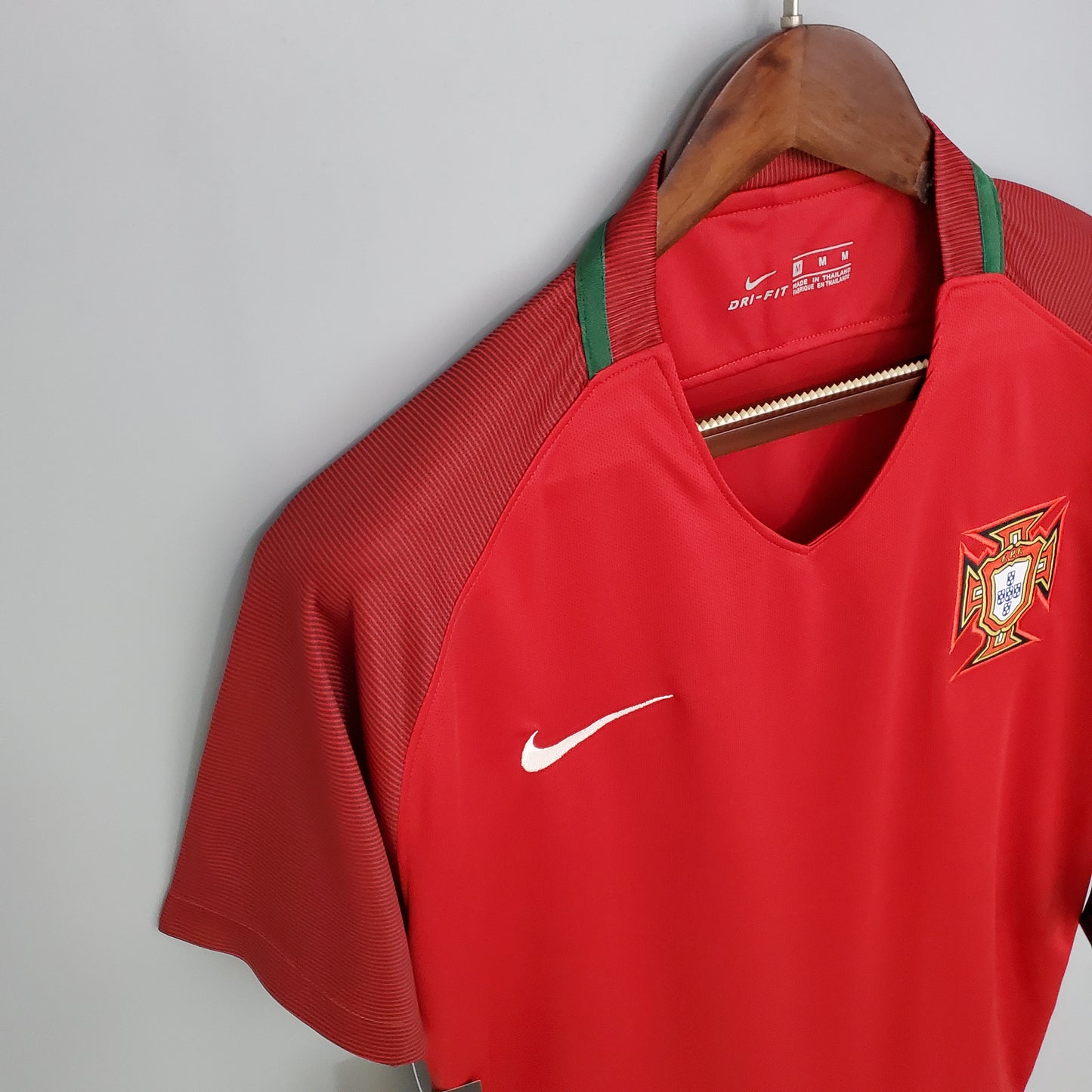 Camisa do Portugal l 2016 Masculina Torcedor