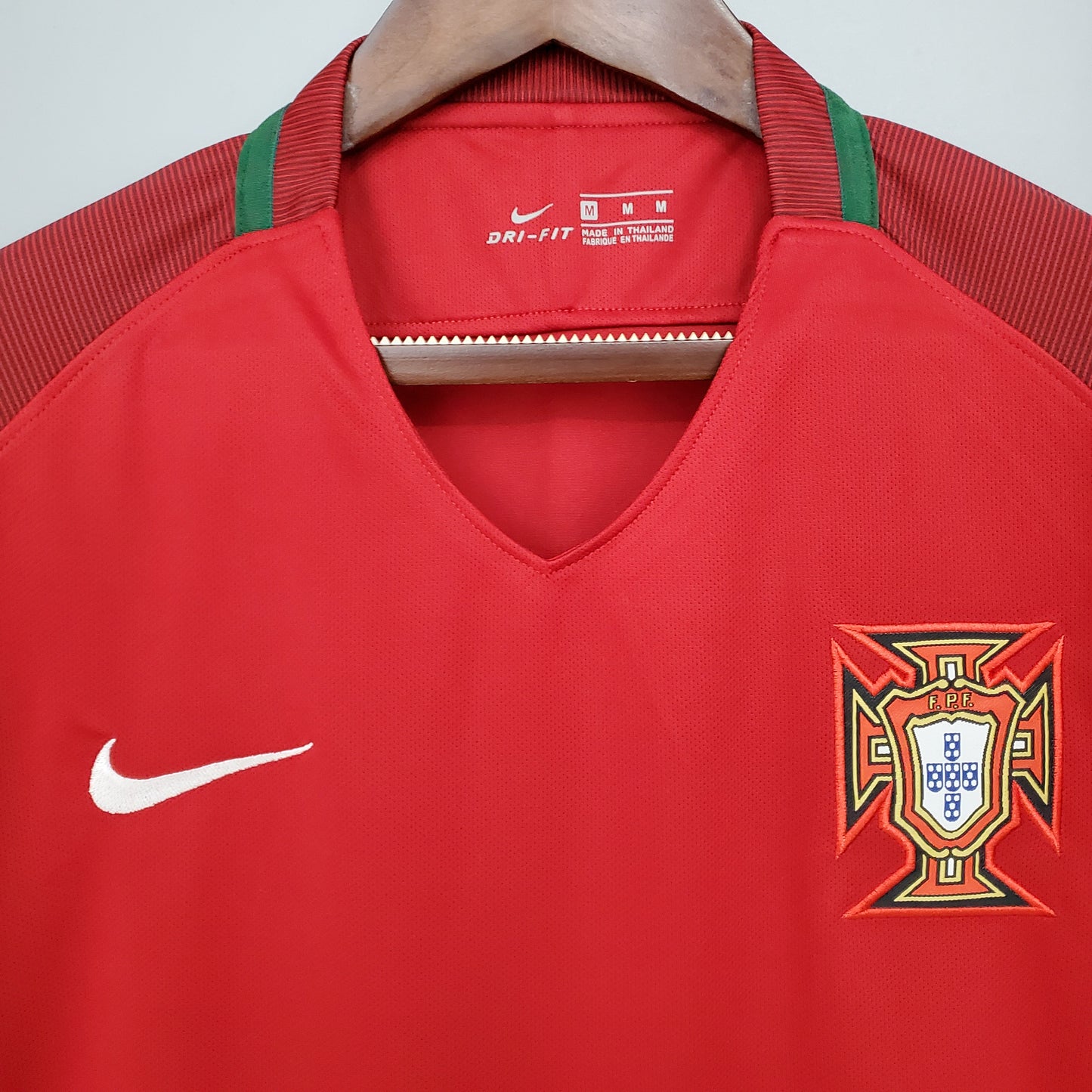 Camisa do Portugal l 2016 Masculina Torcedor