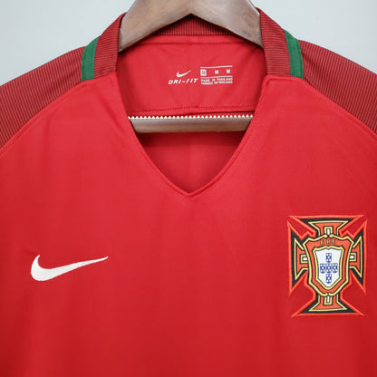 Camisa do Portugal l 2016 Masculina Torcedor