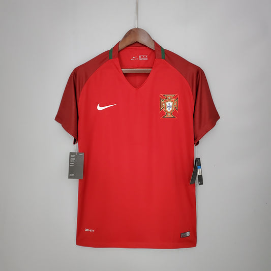 Camisa do Portugal l 2016 Masculina Torcedor