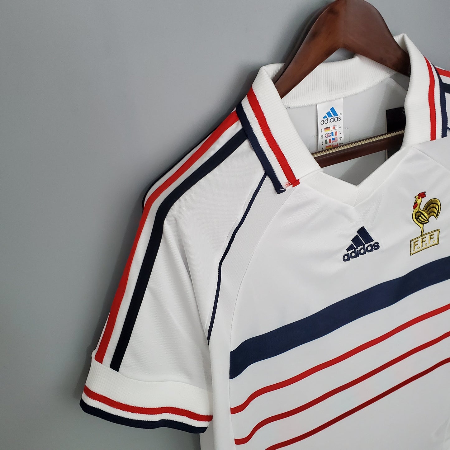 Camisa da França ll 1998 Masculina Torcedor