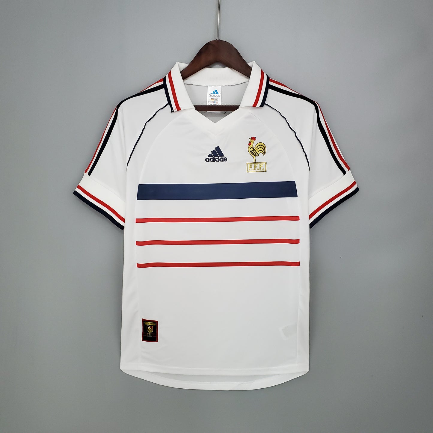 Camisa da França ll 1998 Masculina Torcedor