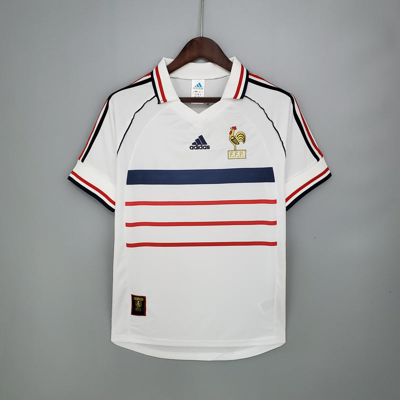 Camisa da França ll 1998 Masculina Torcedor