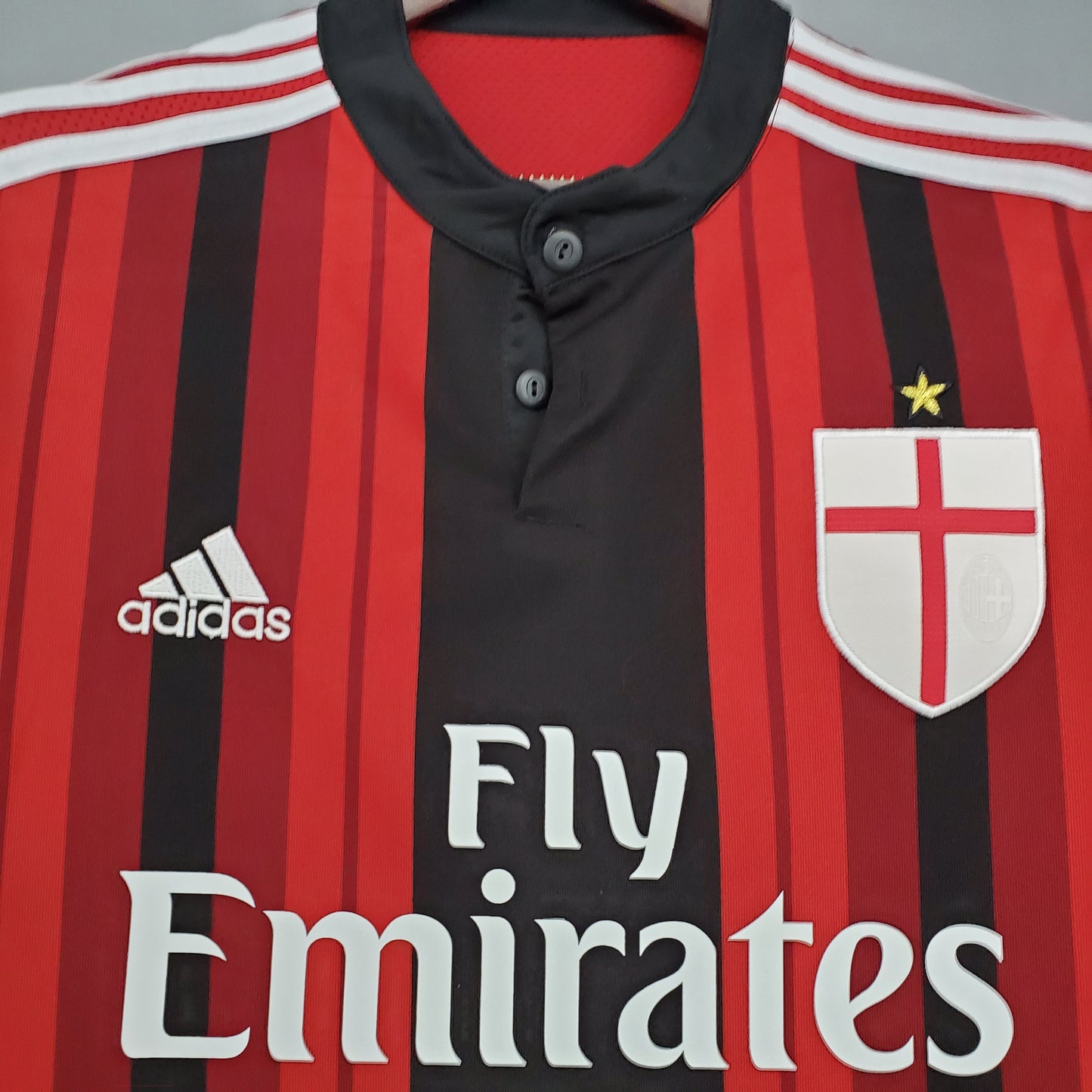 Camisa do Milan l 2014/15 Masculina Torcedor