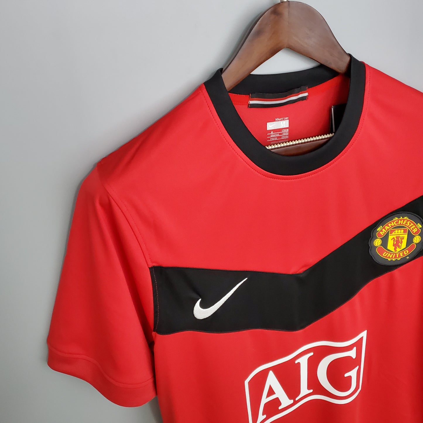Camisa do Manchester United l 2009/10 Masculina Torcedor