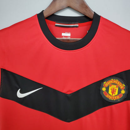 Camisa do Manchester United l 2009/10 Masculina Torcedor