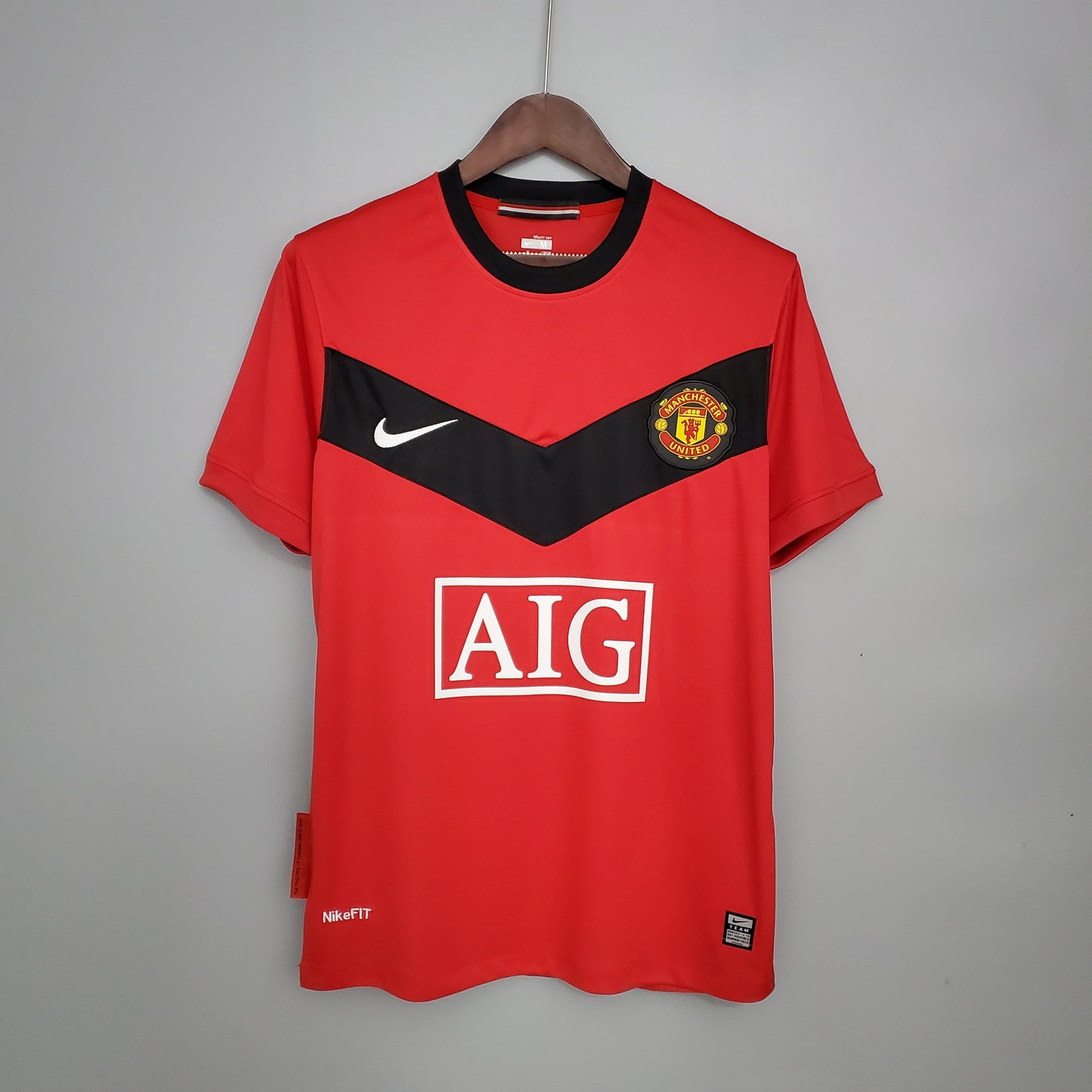 Camisa do Manchester United l 2009/10 Masculina Torcedor
