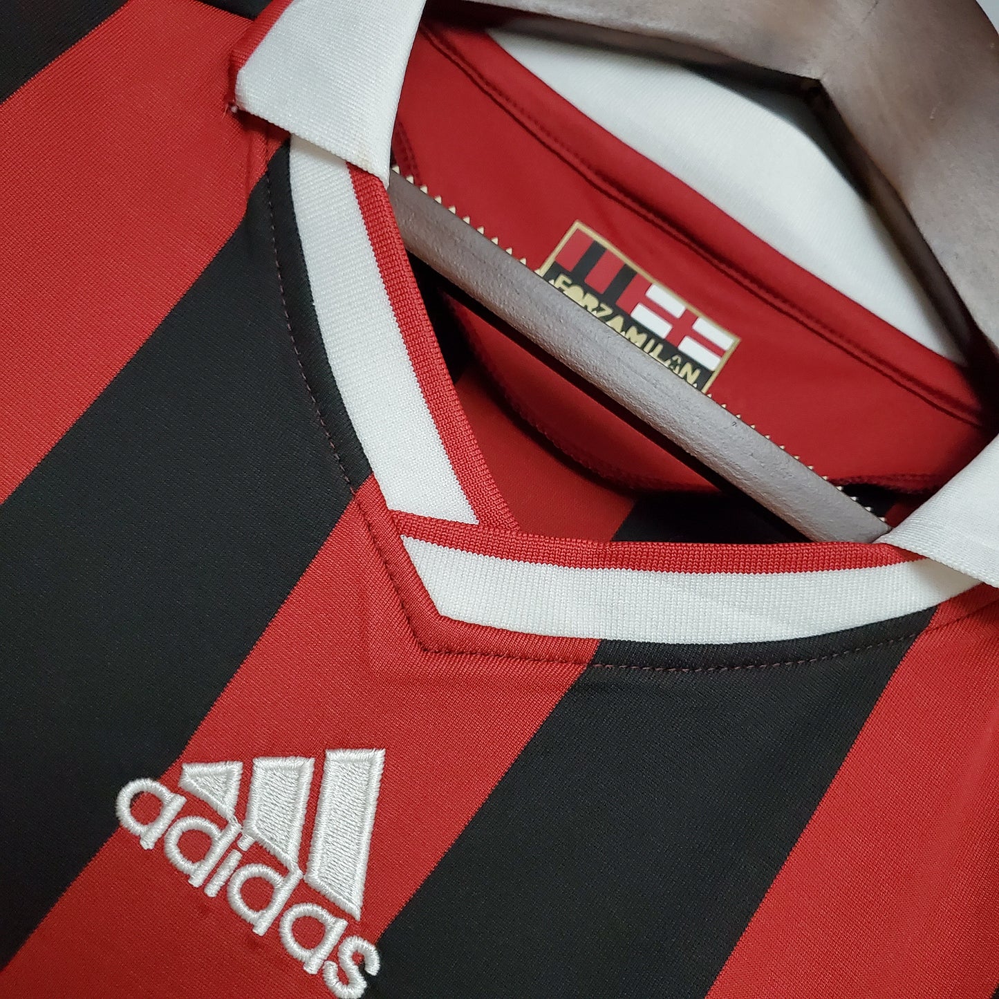 Camisa do Milan l 2009/10 Masculina Torcedor