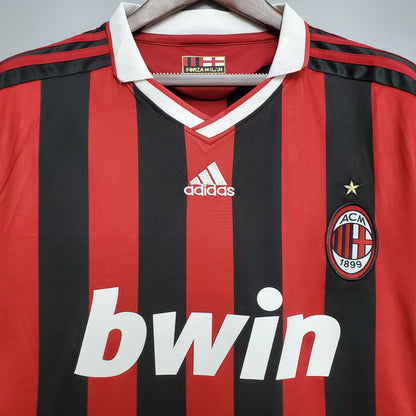 Camisa do Milan l 2009/10 Masculina Torcedor