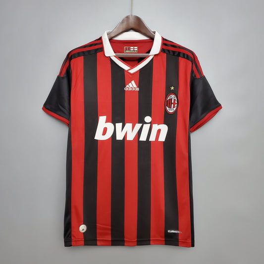Camisa do Milan l 2009/10 Masculina Torcedor