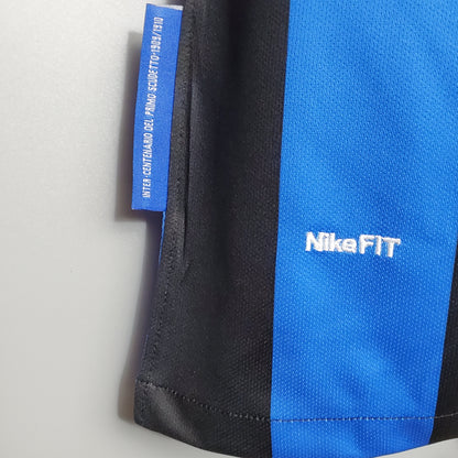 Camisa da Inter de Milão l 2009/10 Masculina Torcedor