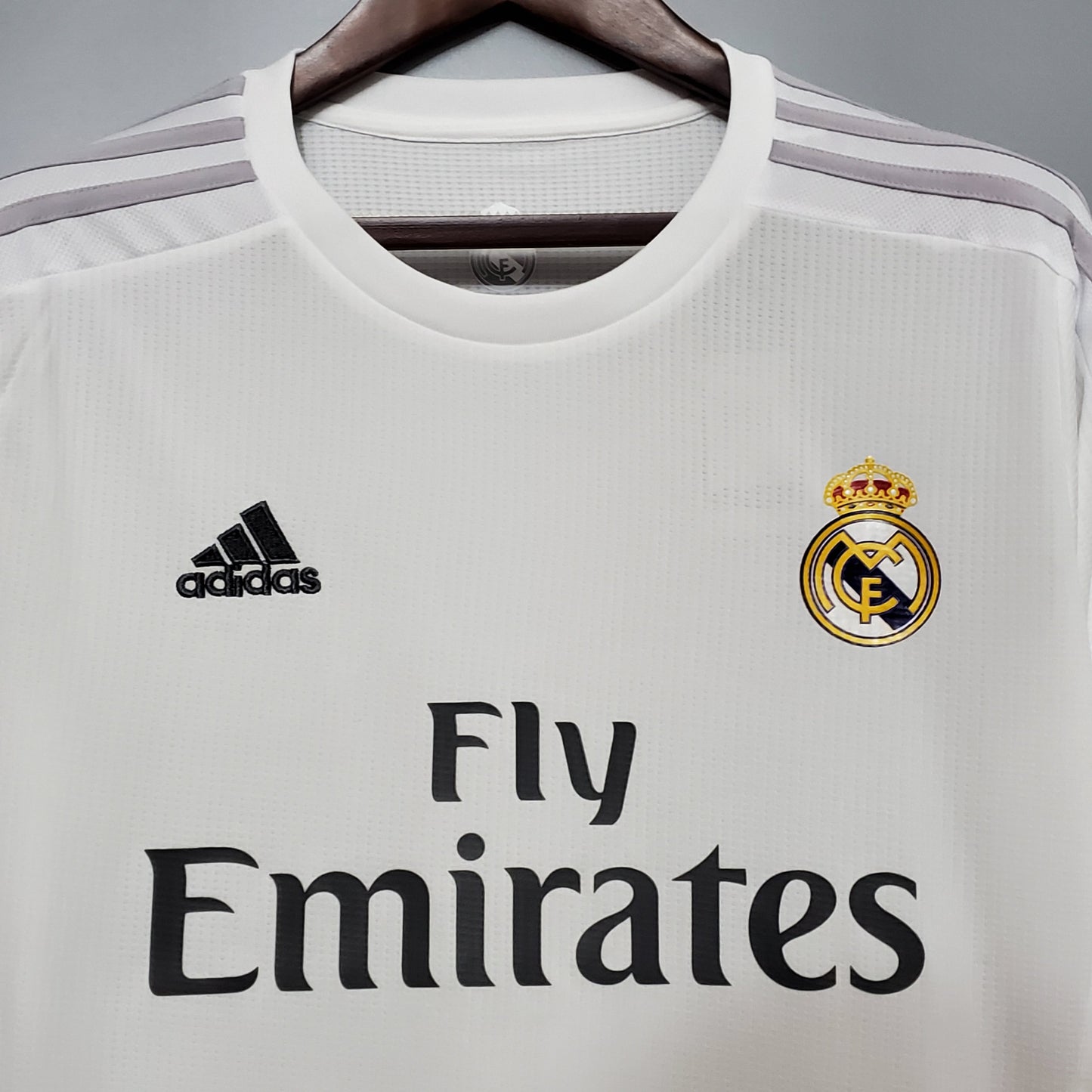 Camisa do Real Madrid l 2015/16 Masculina Torcedor