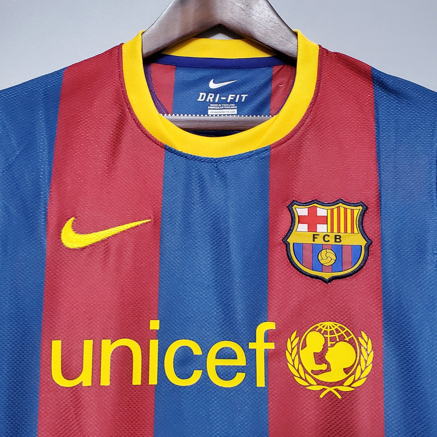 Camisa do Barcelona l 2010/11 Masculina Torcedor