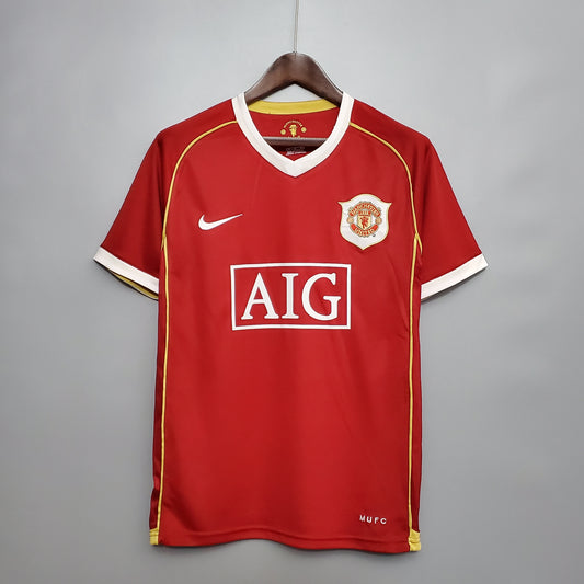 Camisa do Manchester United l 2006/07 Masculina Torcedor