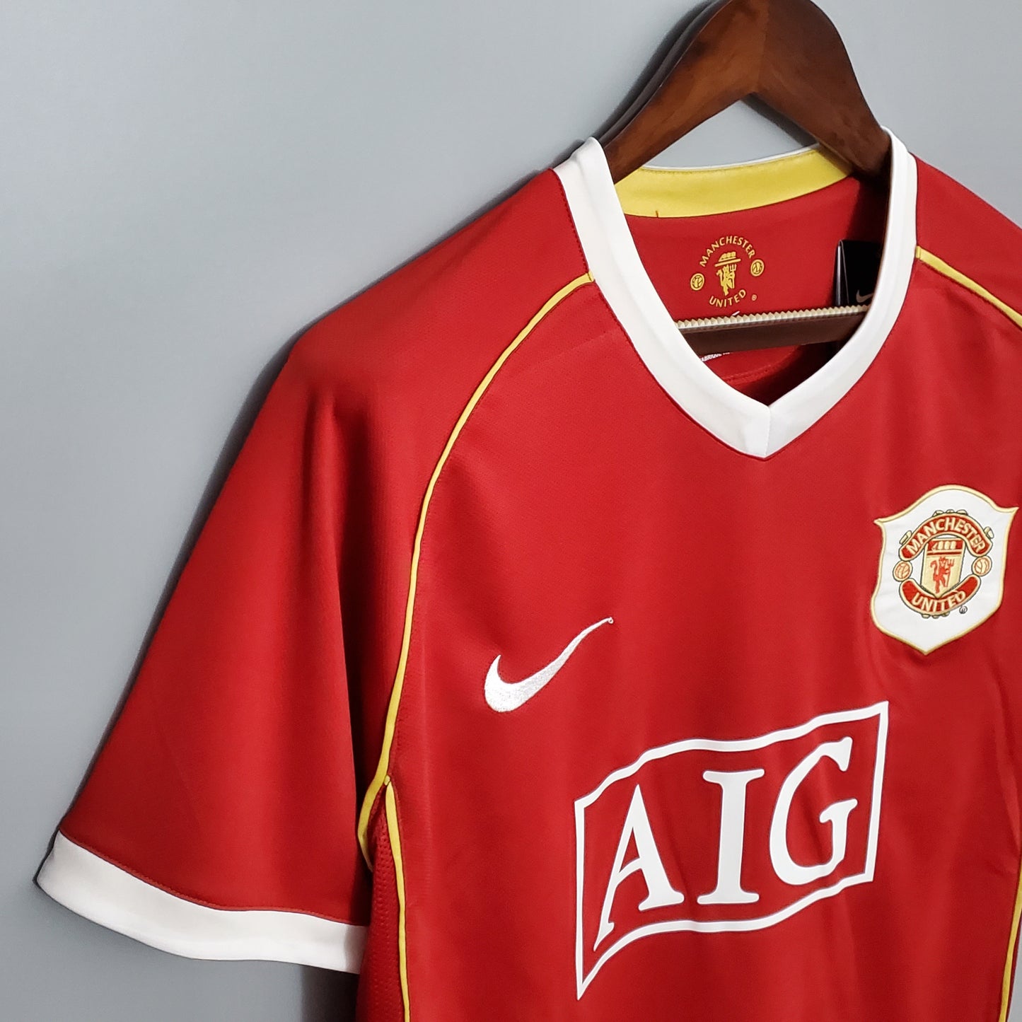 Camisa do Manchester United l 2006/07 Masculina Torcedor