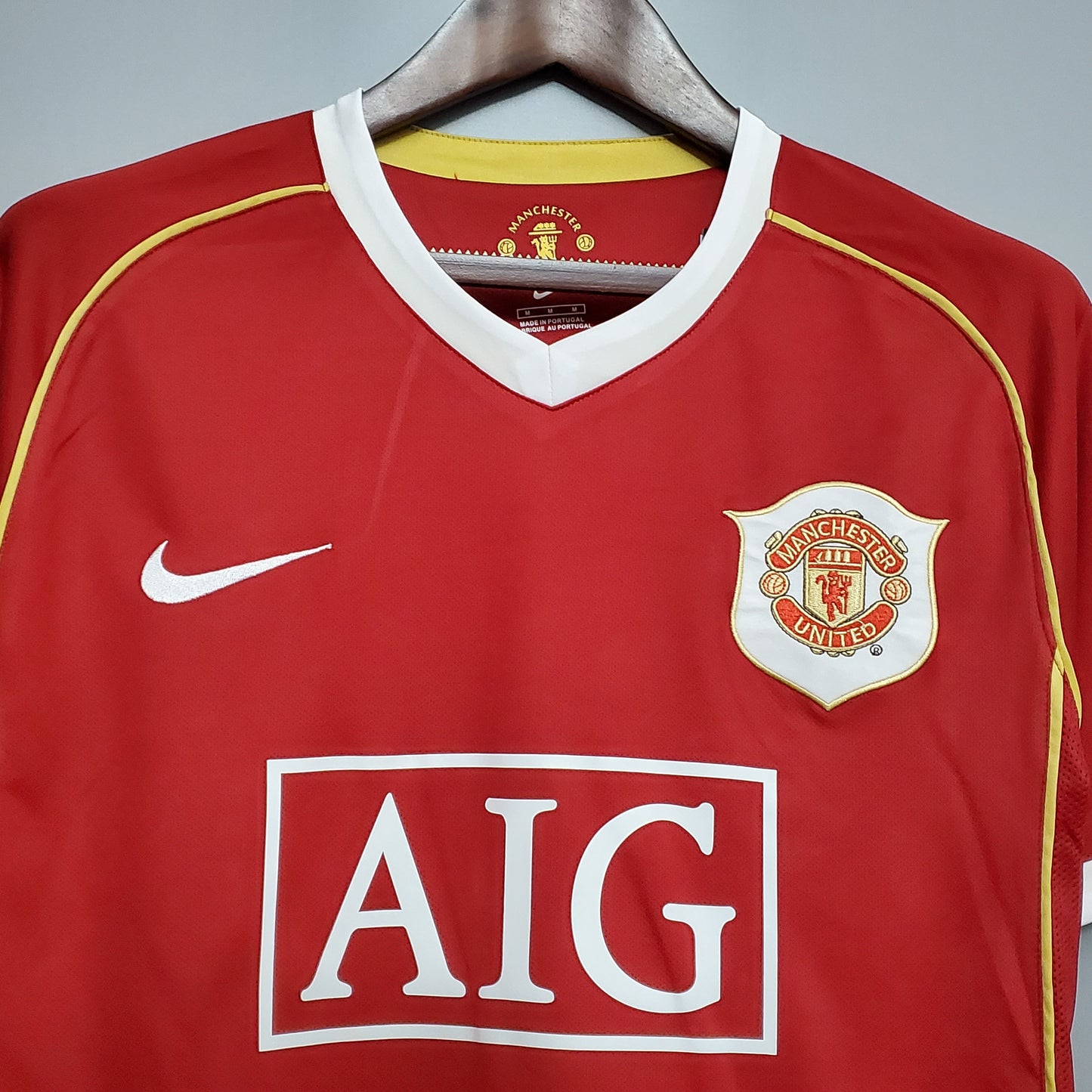 Camisa do Manchester United l 2006/07 Masculina Torcedor