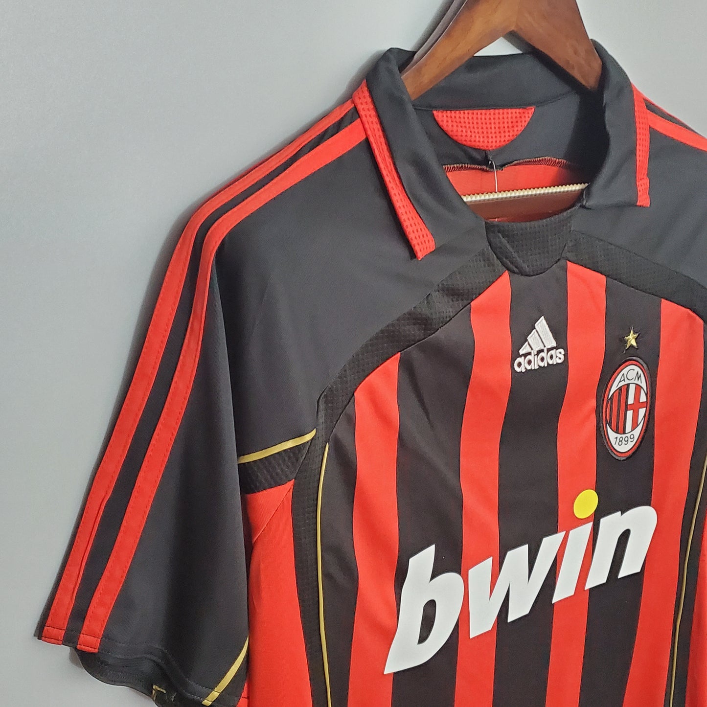 Camisa do Milan l 2006/07 Masculina Torcedor