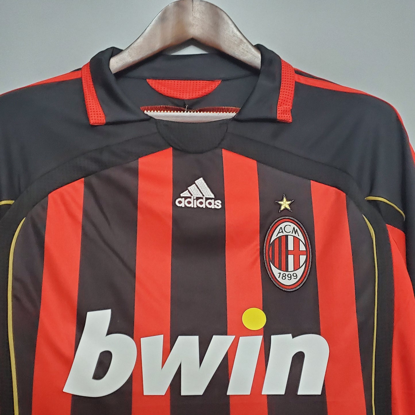 Camisa do Milan l 2006/07 Masculina Torcedor