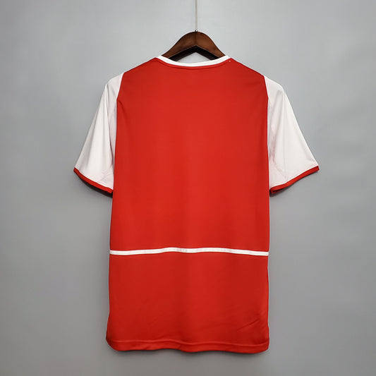 Camisa do Arsenal l 2002/04 Masculina Torcedor