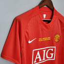 Camisa Manchester United l 2007/08 | Versão Torcedor Masculina