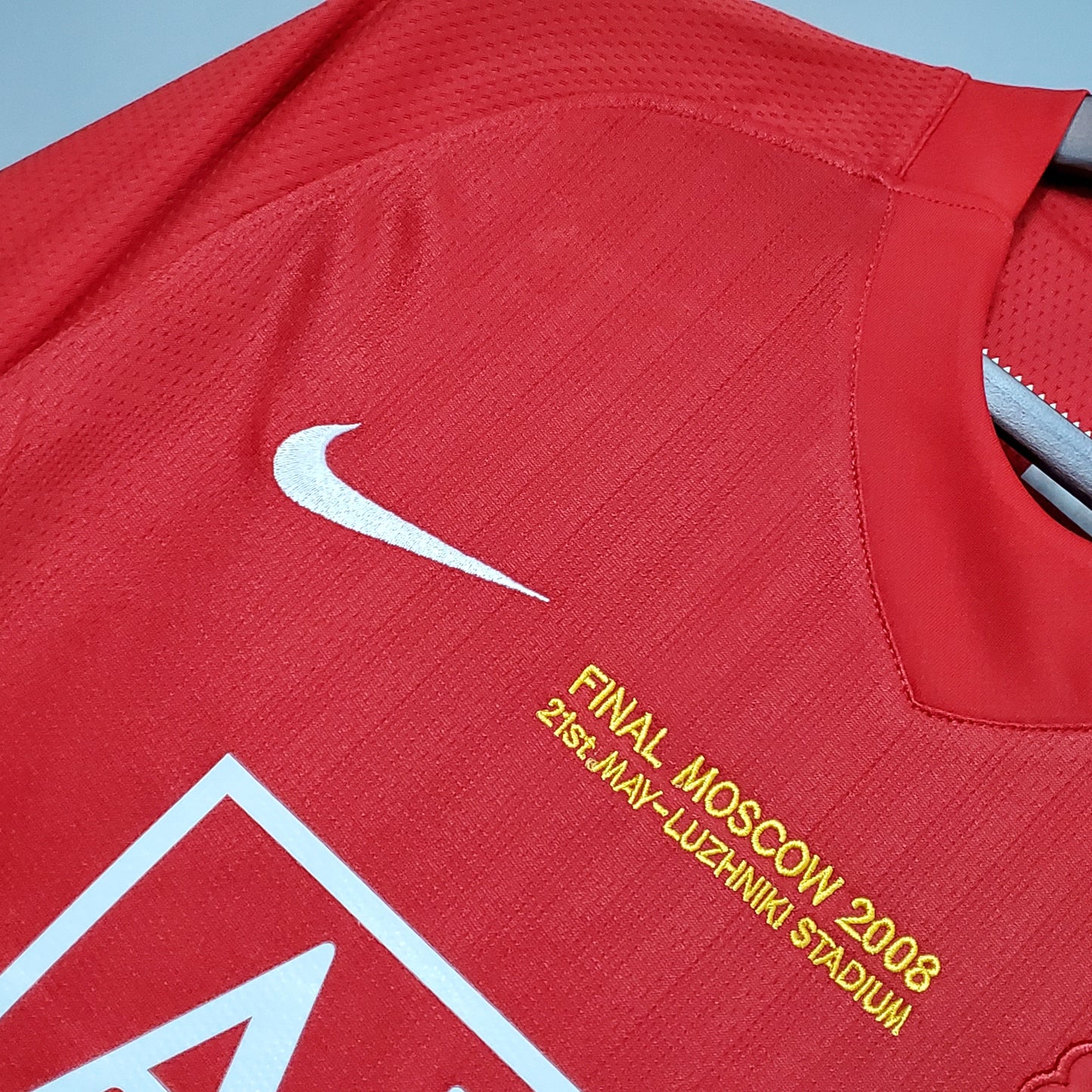 Camisa do Manchester United l 2007/08 Masculina Torcedor