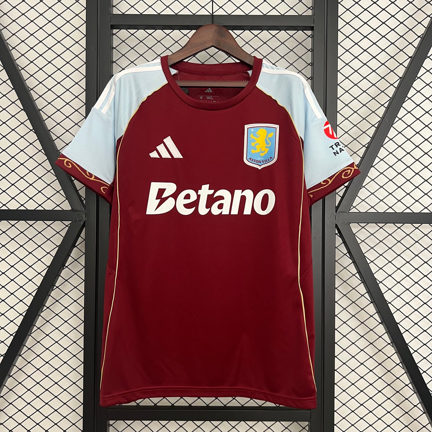 Camisa do Aston Villa l 2025/26 Masculina Torcedor