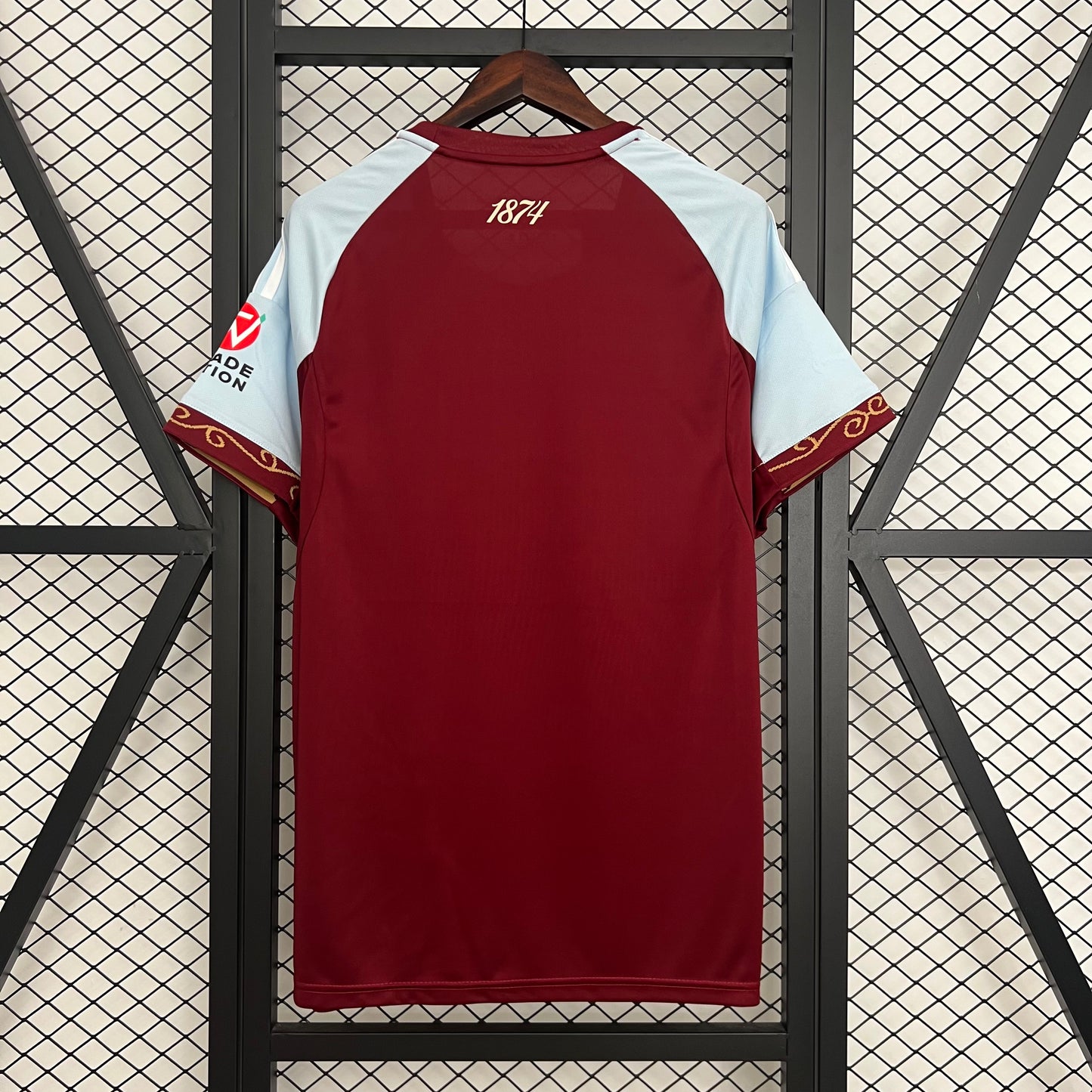Camisa do Aston Villa l 2025/26 Masculina Torcedor