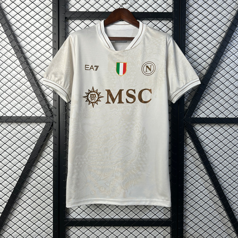 Camisa da Napoli ll 2025/26 Masculina Torcedor