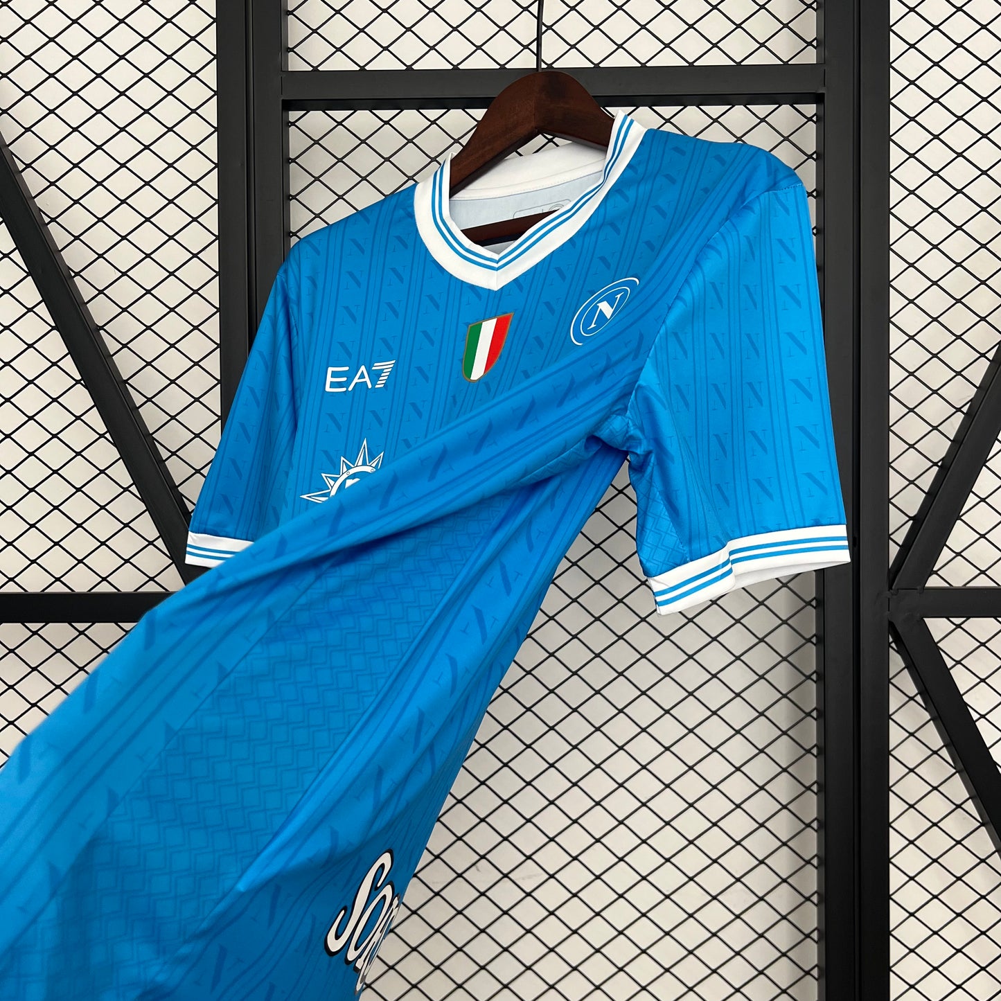 Camisa da Napoli l 2025/26 Masculina Torcedor