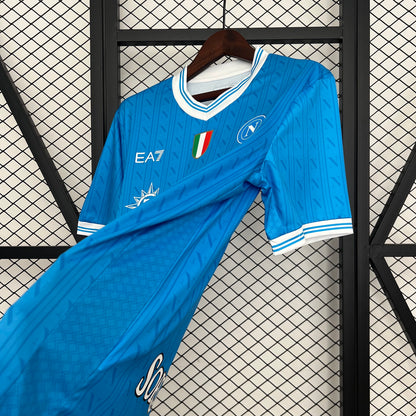 Camisa da Napoli l 2025/26 Masculina Torcedor
