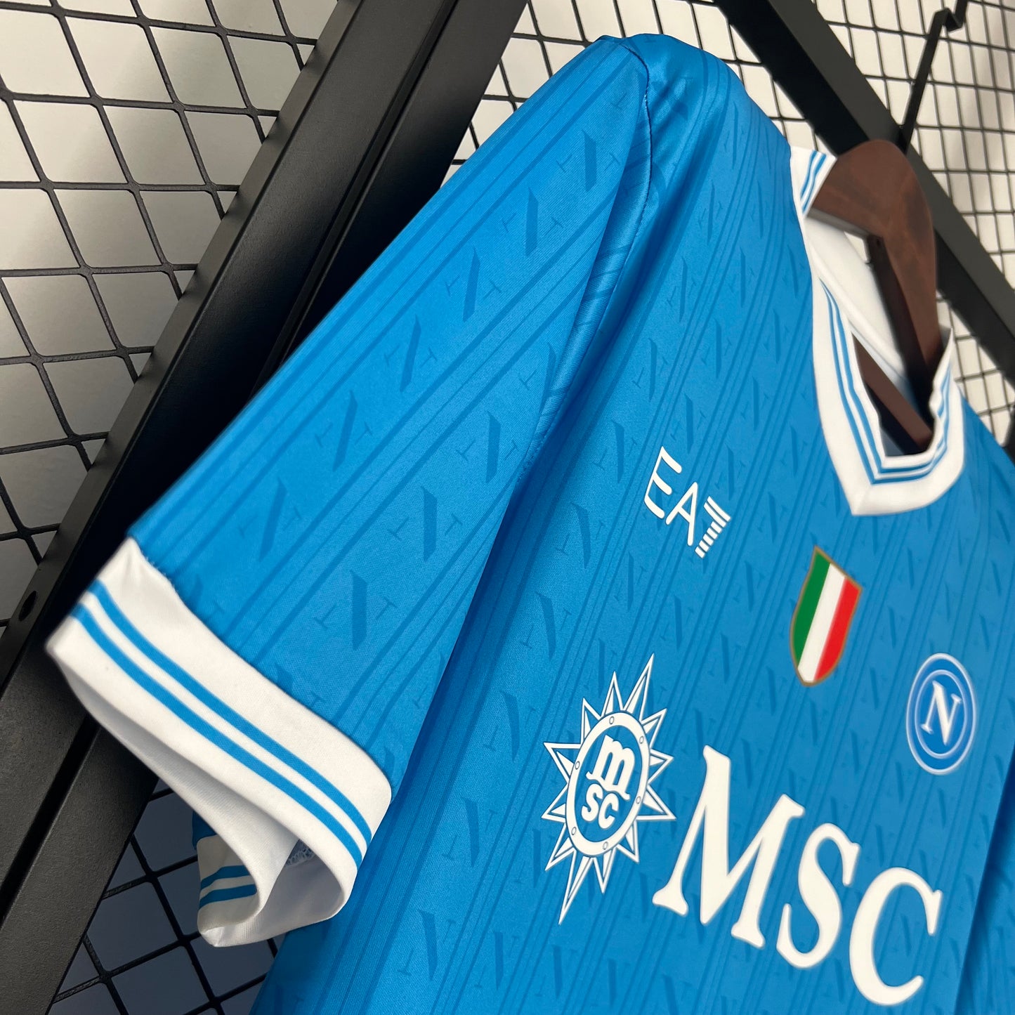 Camisa da Napoli l 2025/26 Masculina Torcedor