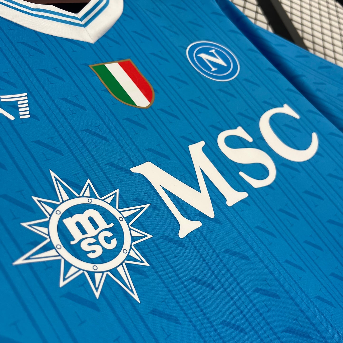 Camisa da Napoli l 2025/26 Masculina Torcedor