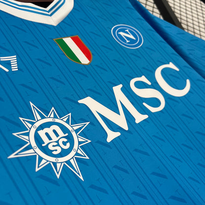Camisa da Napoli l 2025/26 Masculina Torcedor